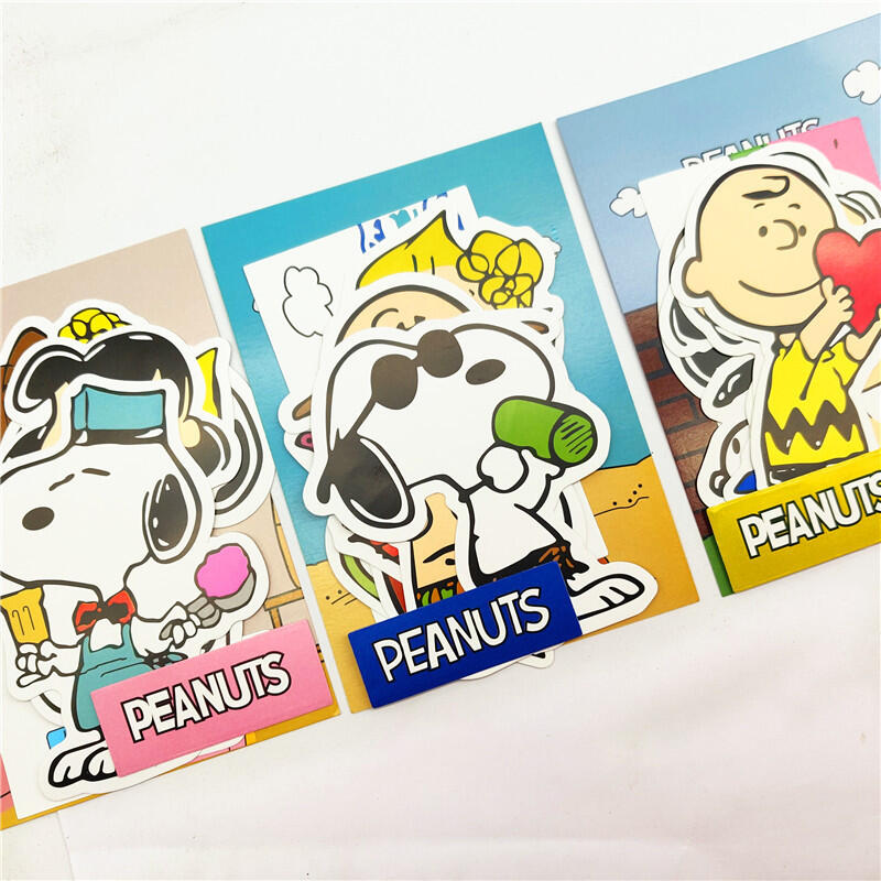 Laptop Accessories Gifts - 漫画スヌーピー防水ステッカー かわいいインスタ風デカール ノートパソコン、スーツケース、携帯電話、日記帳の装飾用ステッカーパック ギフト