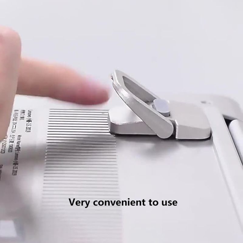 Laptop Stand Riser - ミニポータブルノートパソコンスタンドホルダー、ノートブックサポート、キーボードライザー、飛行機シートトレイテーブル、ワークセットアップ