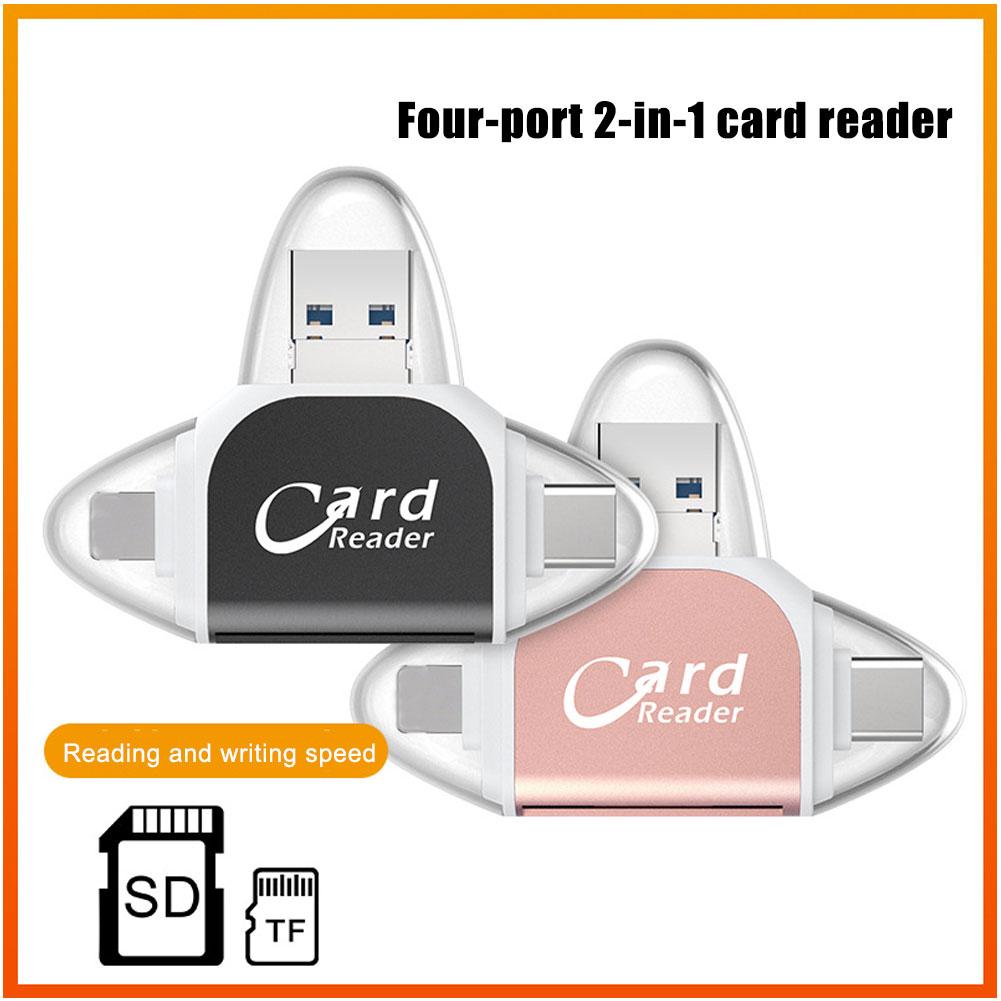 Laptop Accessories Kit - 1セット 多機能カードリーダー ユニバーサル マイクロUSB TF SDカードリーダー