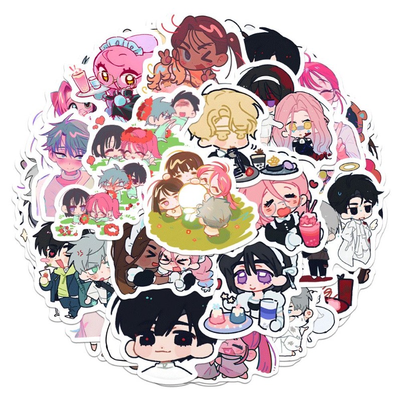 Laptop Accessories Gifts - 80 ピース/セット漫画アニメエイリアンステージかわいいステッカーラップトップ用面白い荷物スケートボード家の壁漫画子供の装飾ギフト