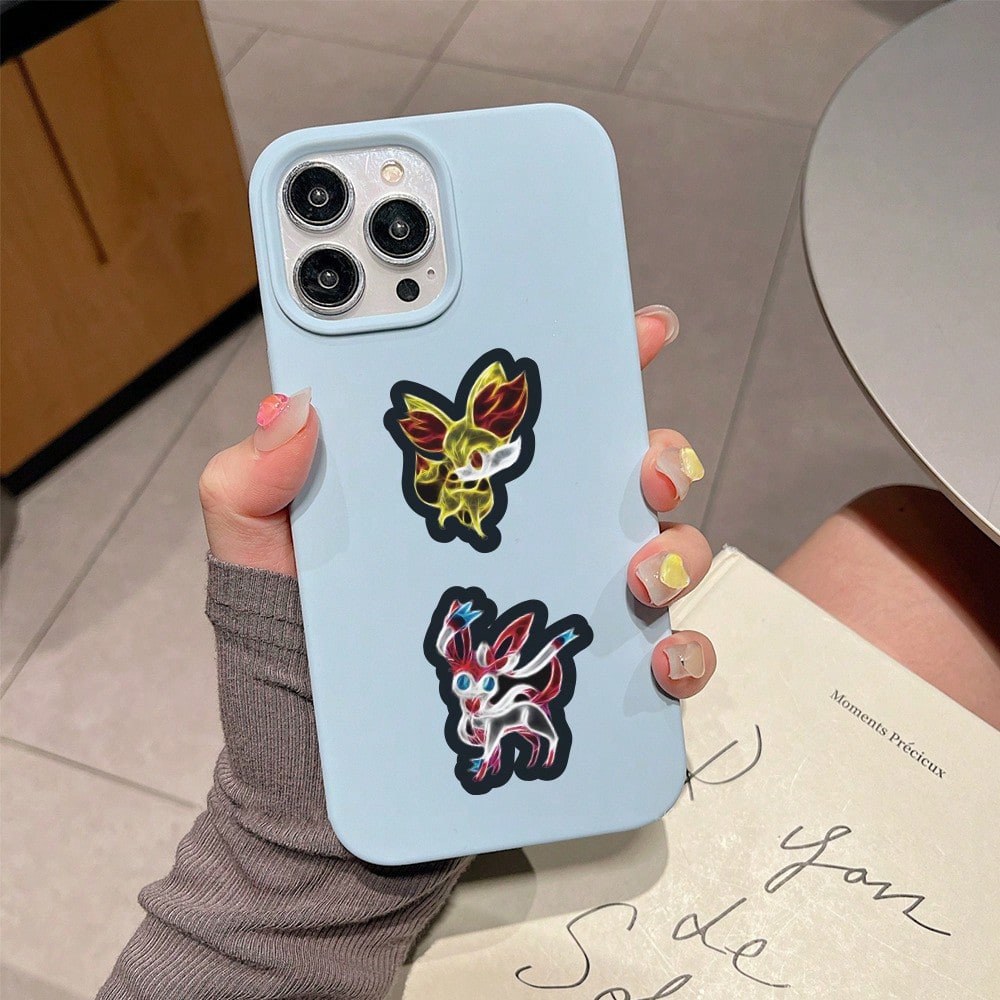 60/100枚 ネオンライト アニメ ポケモン ステッカーセ - Laptop Accessories Kit のレビューと価格