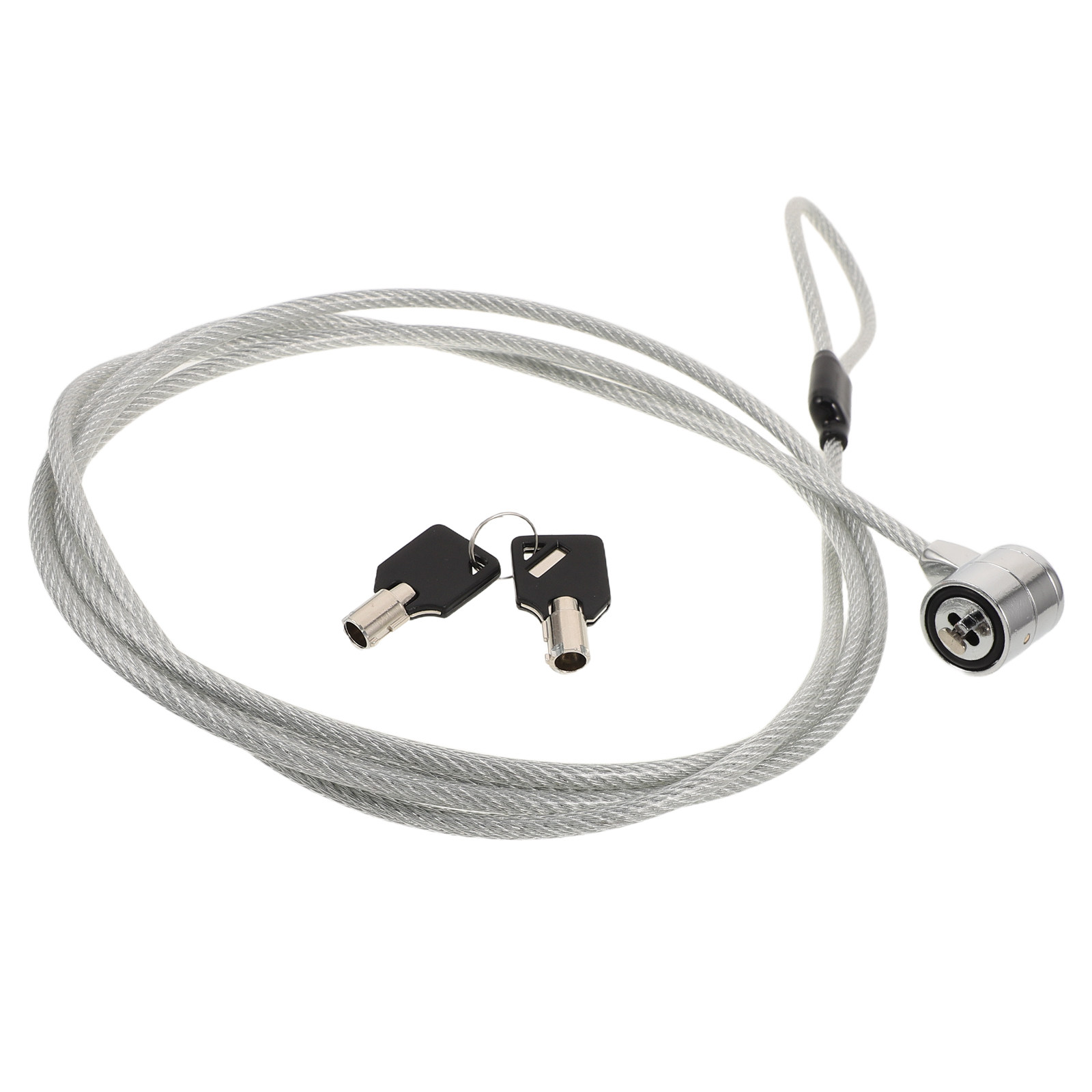 1セットのノートパソコン用ロックケーブル。亜鉛合金製で、盗難 - Laptop Lock Cable のレビューと価格