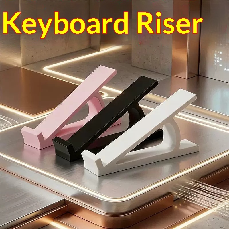 1組のプラスチック製キーボードスタンド。汎用性の高いキーボー - Laptop Stand Riser のレビューと価格