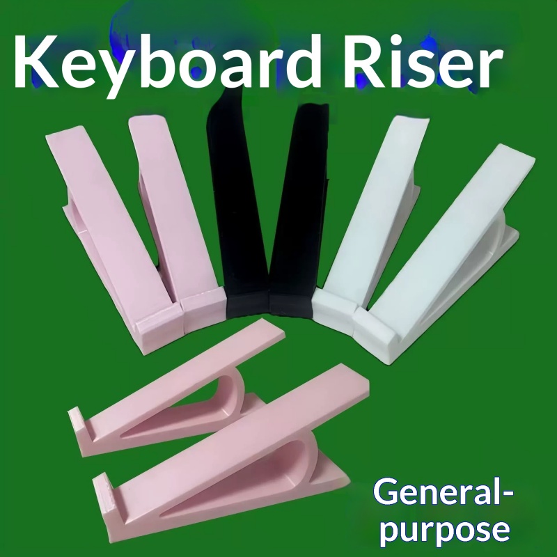 1組のプラスチック製キーボードスタンド。汎用性の高いキーボー - Laptop Stand Riser のレビューと価格