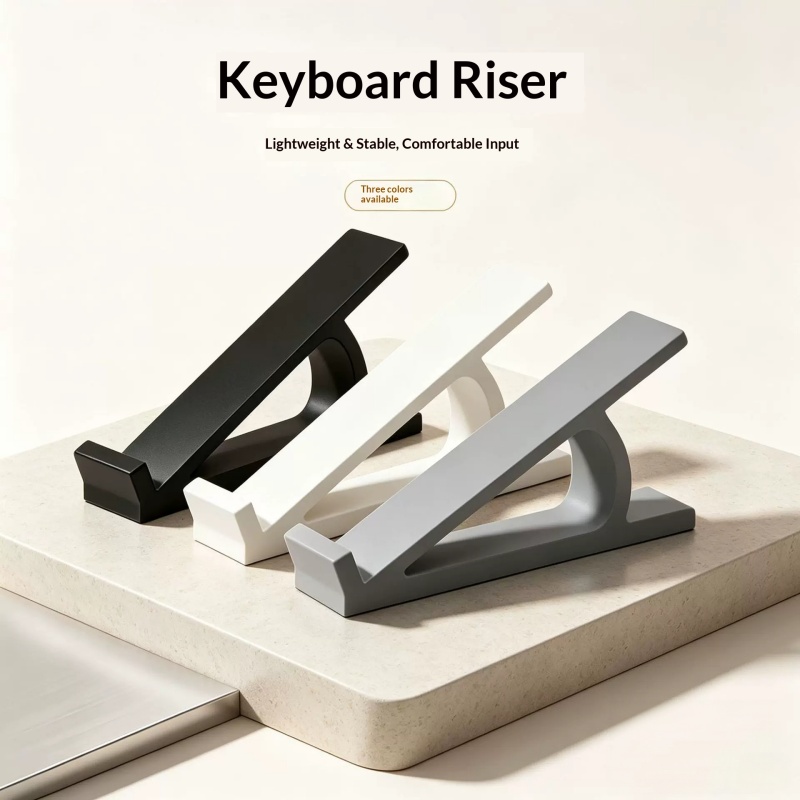 1組のプラスチック製キーボードスタンド。汎用性の高いキーボー - Laptop Stand Riser のレビューと価格