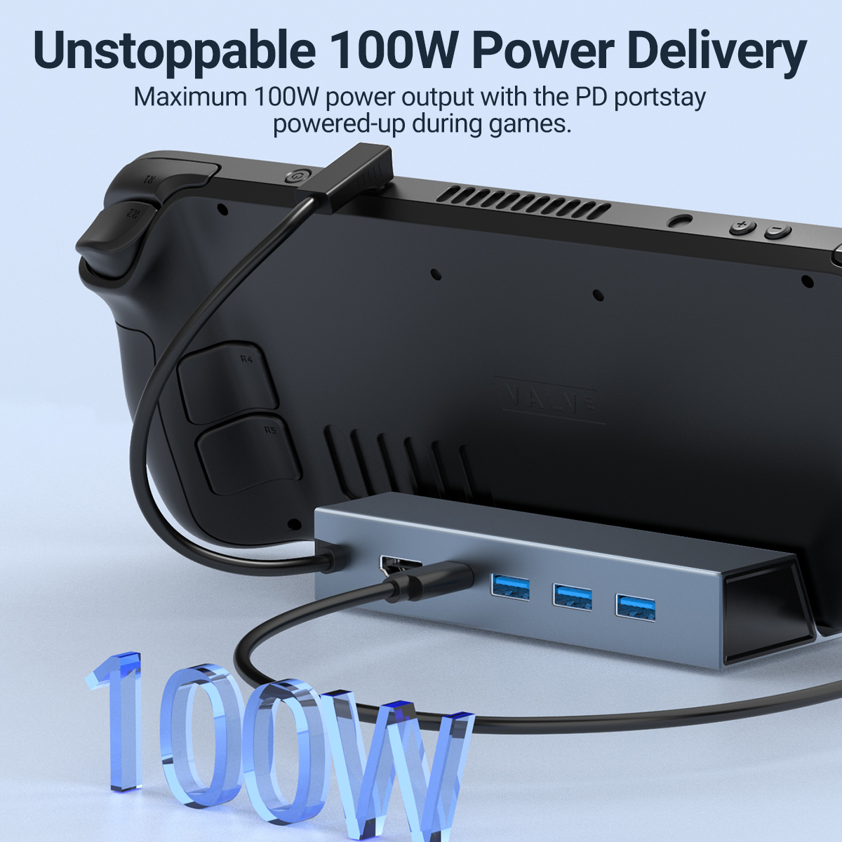 5 in 1 USB-C ゲームハブ タイプC コンソールド - Laptop Accessories Hub のレビューと価格