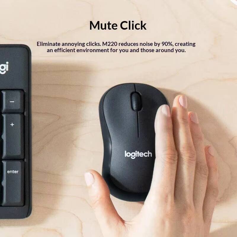 ロジクール M220 サイレントワイヤレスマウス 2.4GH - Laptop Accessories That You Need のレビューと価格