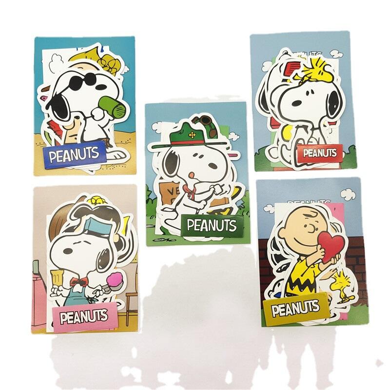 漫画スヌーピー防水ステッカー かわいいインスタ風デカール ノ - Laptop Accessories Gifts のレビューと価格