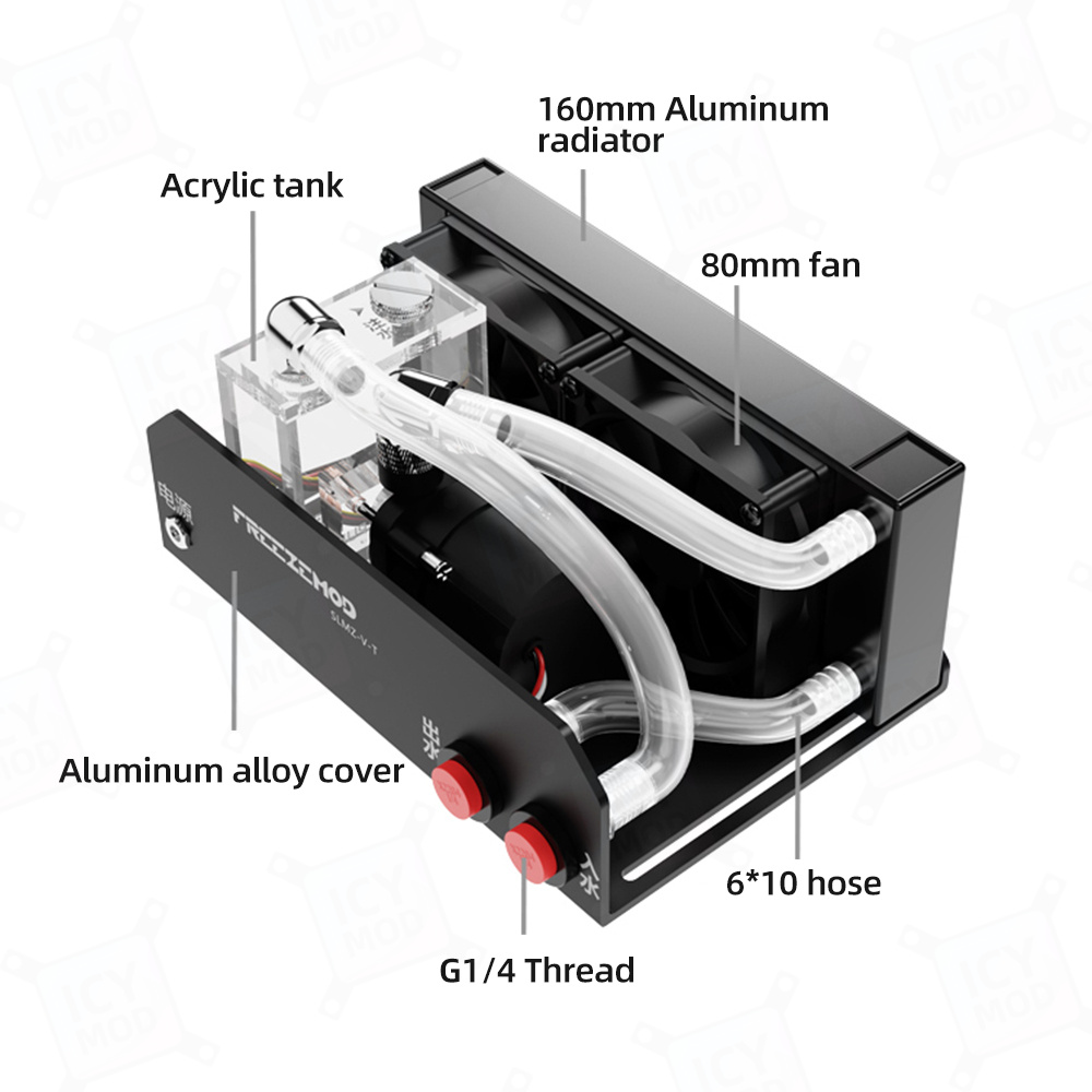 Freezemod-冷却キット,液体モジュール,160mm, - Laptop Accessories Kit のレビューと価格