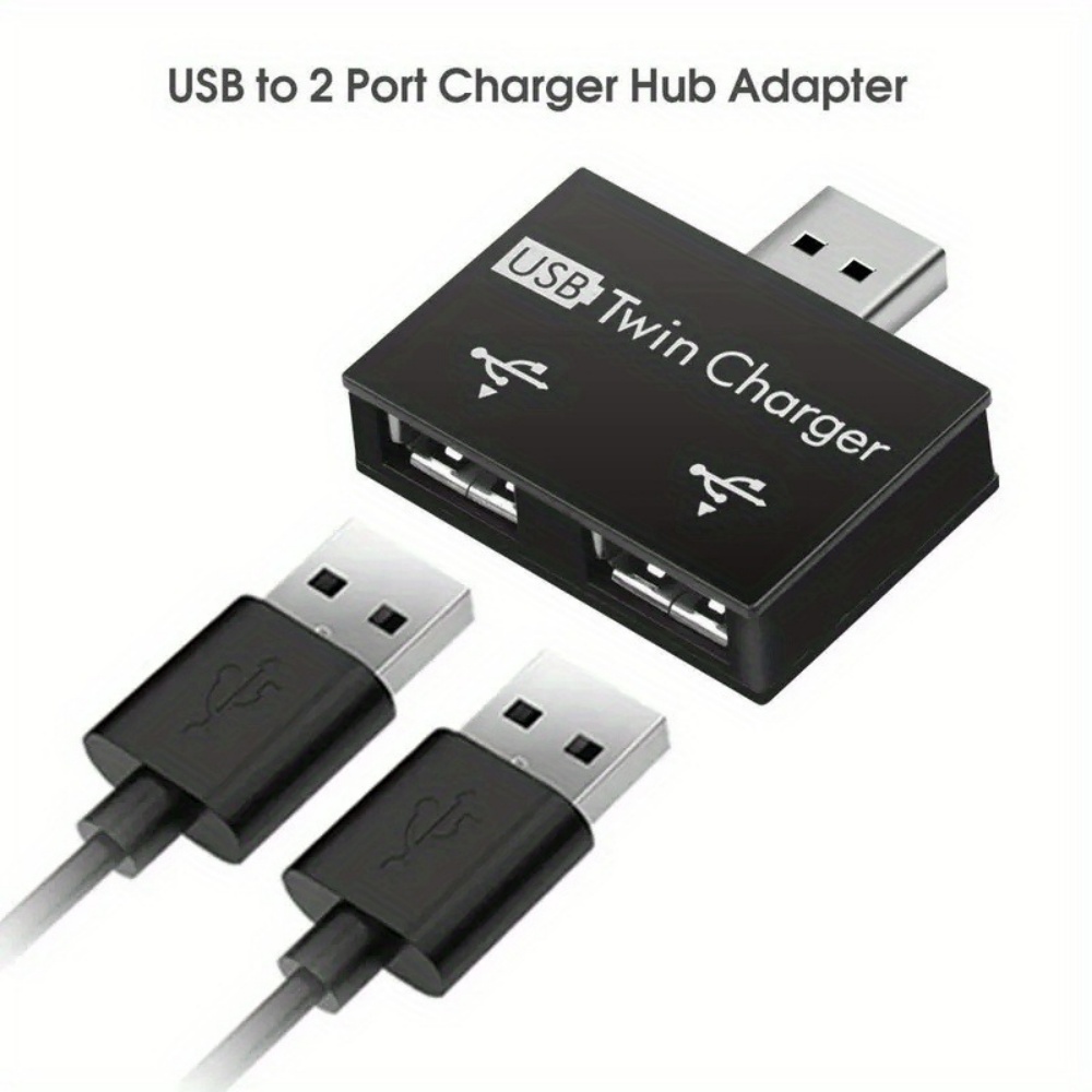 USB2.0 スプリッタ 1 オス 2 ポートメス USB  - Laptop Accessories Hub のレビューと価格