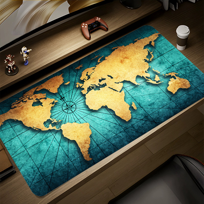 マウスパッド世界地図マウスパッドラップトップキーボードメンズ - Laptop Accessories World のレビューと価格