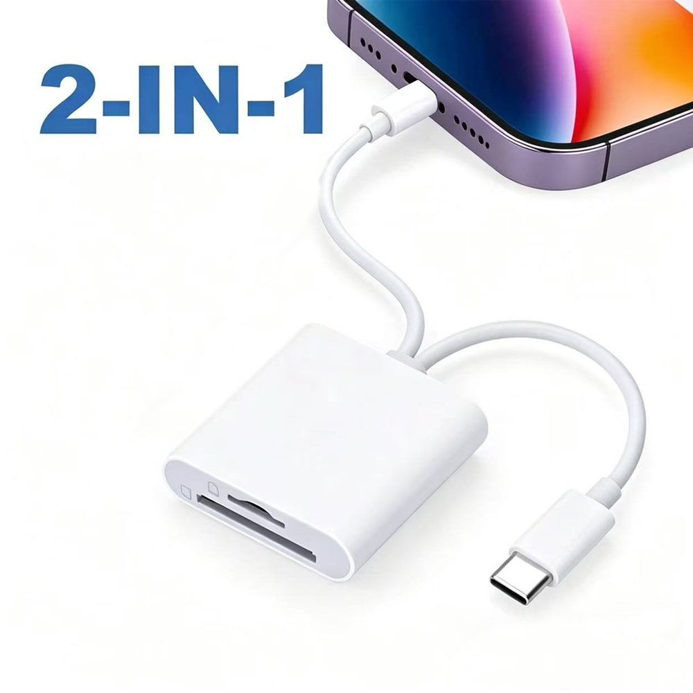 2in1 OTGカードリーダー Type-C Lightni - Laptop Accessories Kit のレビューと価格