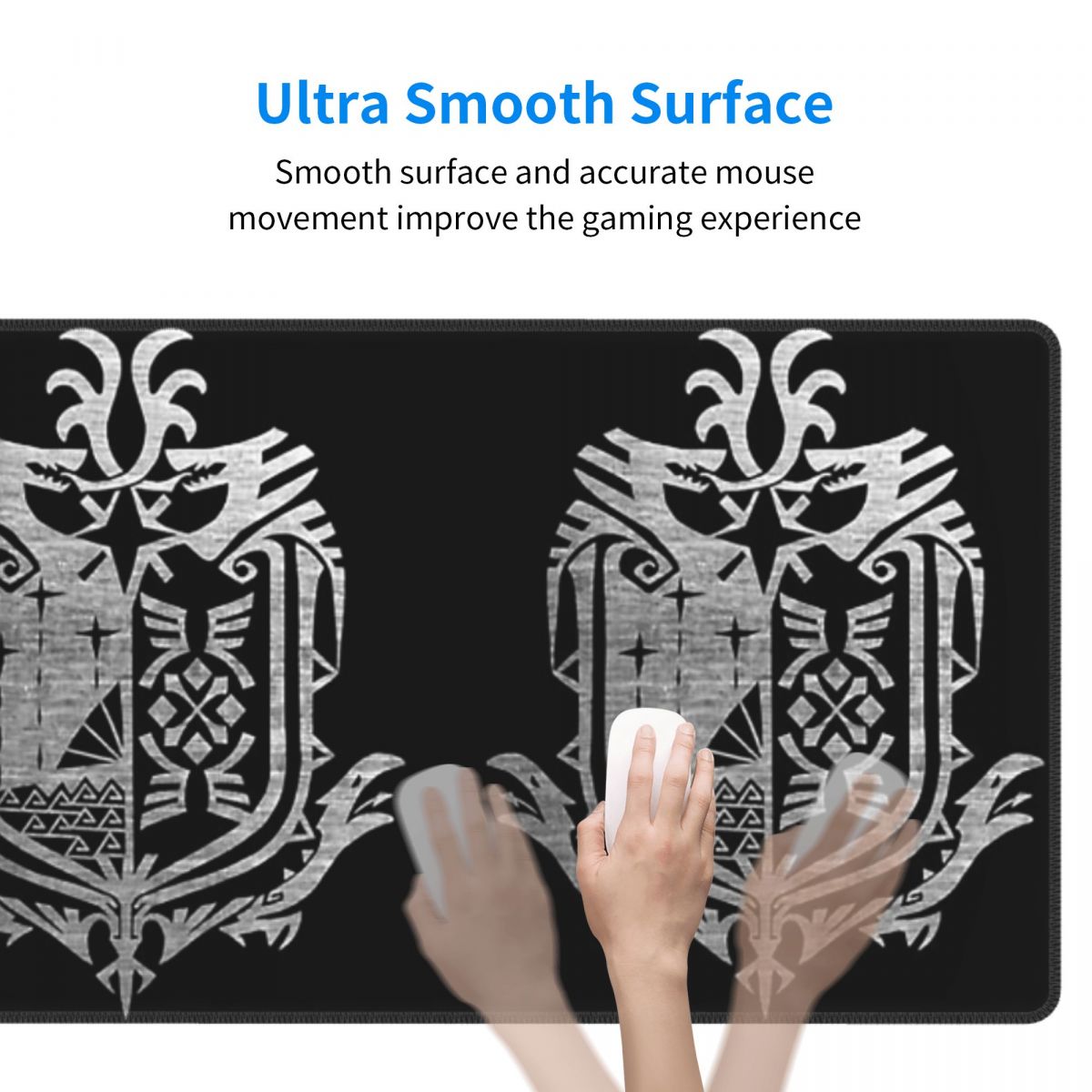 モンスターハンターワールド 大型マウスパッド コンピューター - Laptop Accessories World のレビューと価格