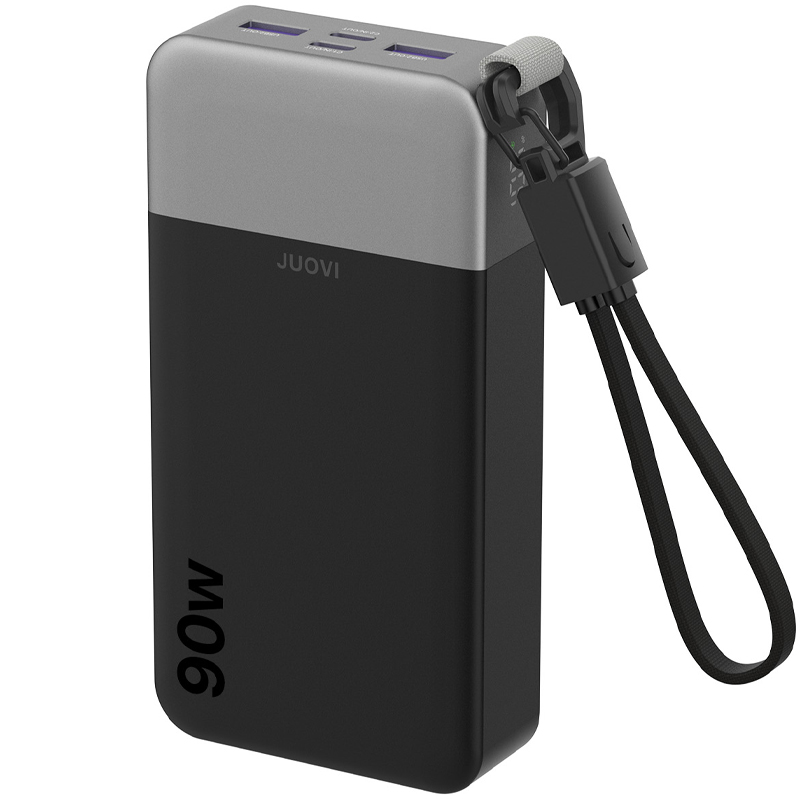 JUOVI 90W 20000mAh ポータブル充電器、ノー - Laptop Lock Cable のレビューと価格