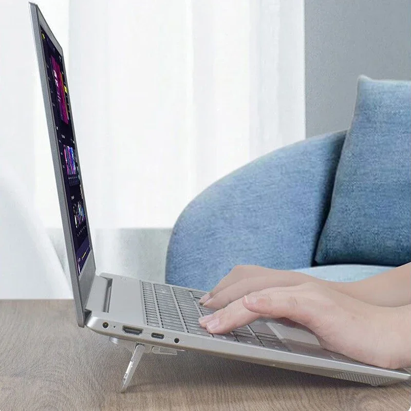 2個入り ミニ折りたたみ式ノートパソコンスタンド。持ち運び可 - Laptop Stand Riser のレビューと価格