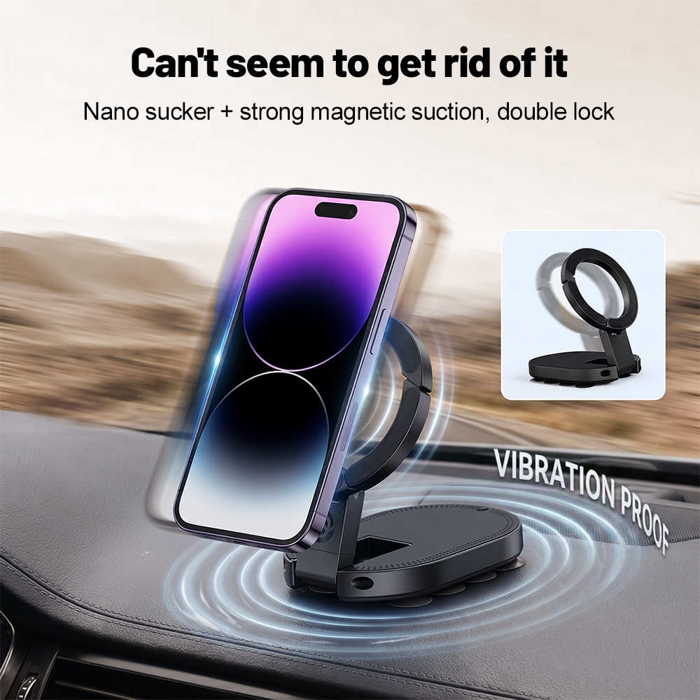 360 °   回転式3-in-1吸盤式マグネット携帯ホルダ - Laptop Related Accessories のレビューと価格