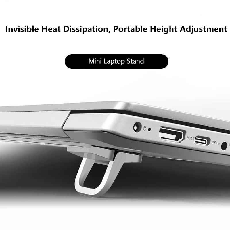 ミニポータブルノートパソコンスタンドホルダー、ノートブックサ - Laptop Stand Riser のレビューと価格