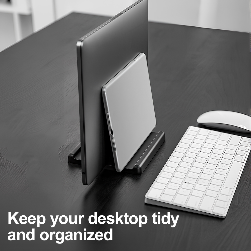 4in1 ラップトップスタンド垂直調整可能な幅省スペースデス - Laptop Stand Riser のレビューと価格
