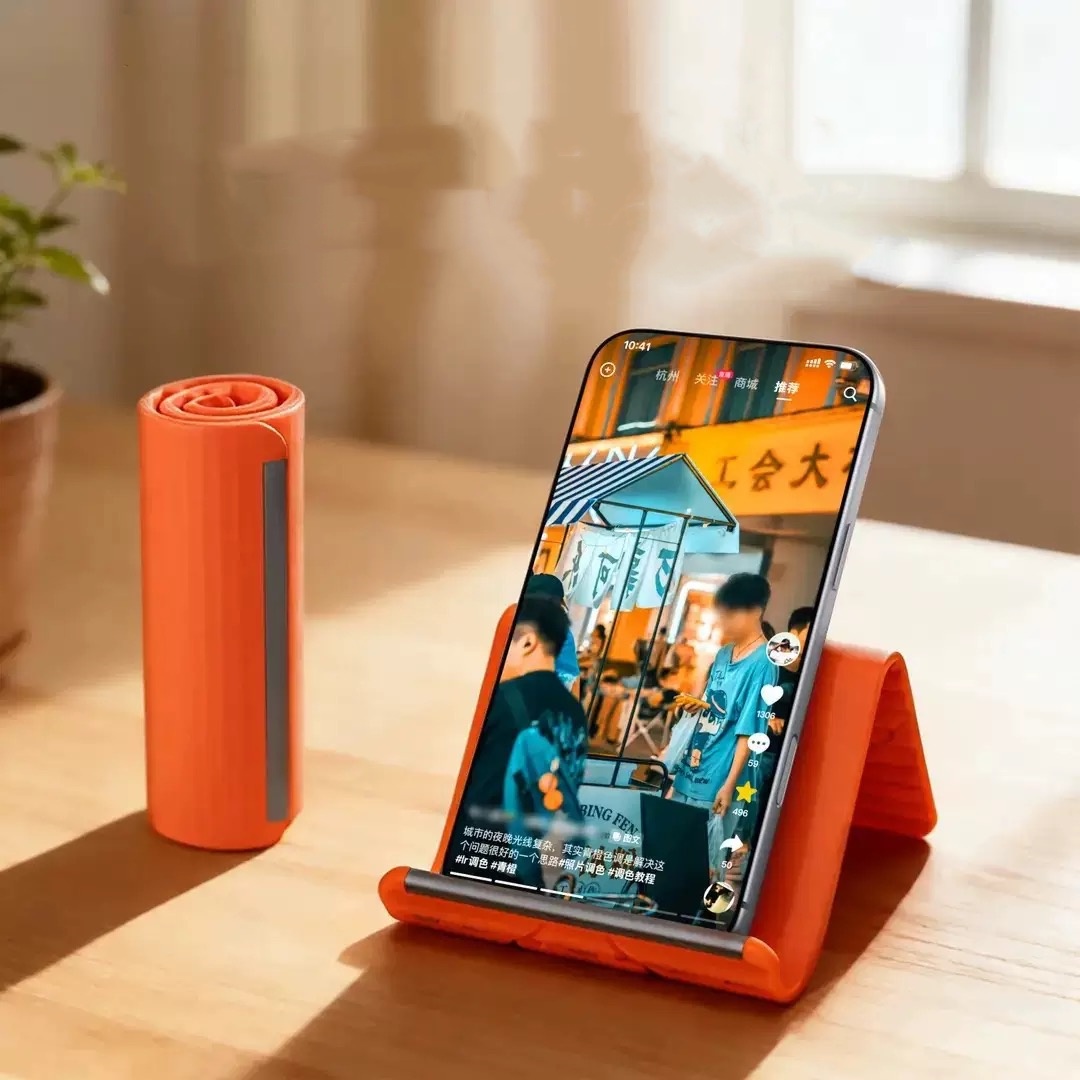怠惰な携帯電話スタンド シリコン製デスクトップタブレット/ノ - Laptop Related Accessories のレビューと価格