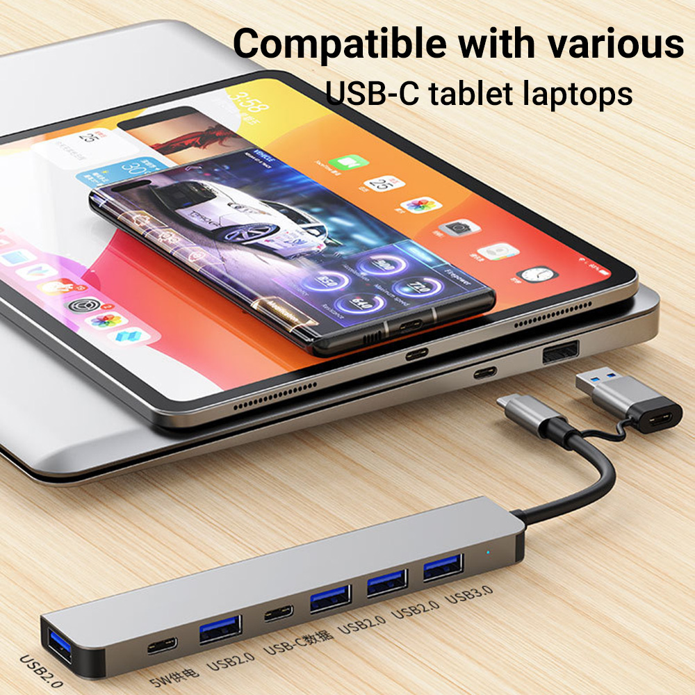 7-in-1 デュアルヘッド USB-C&USB ドッキング - Laptop Accessories That You Need のレビューと価格