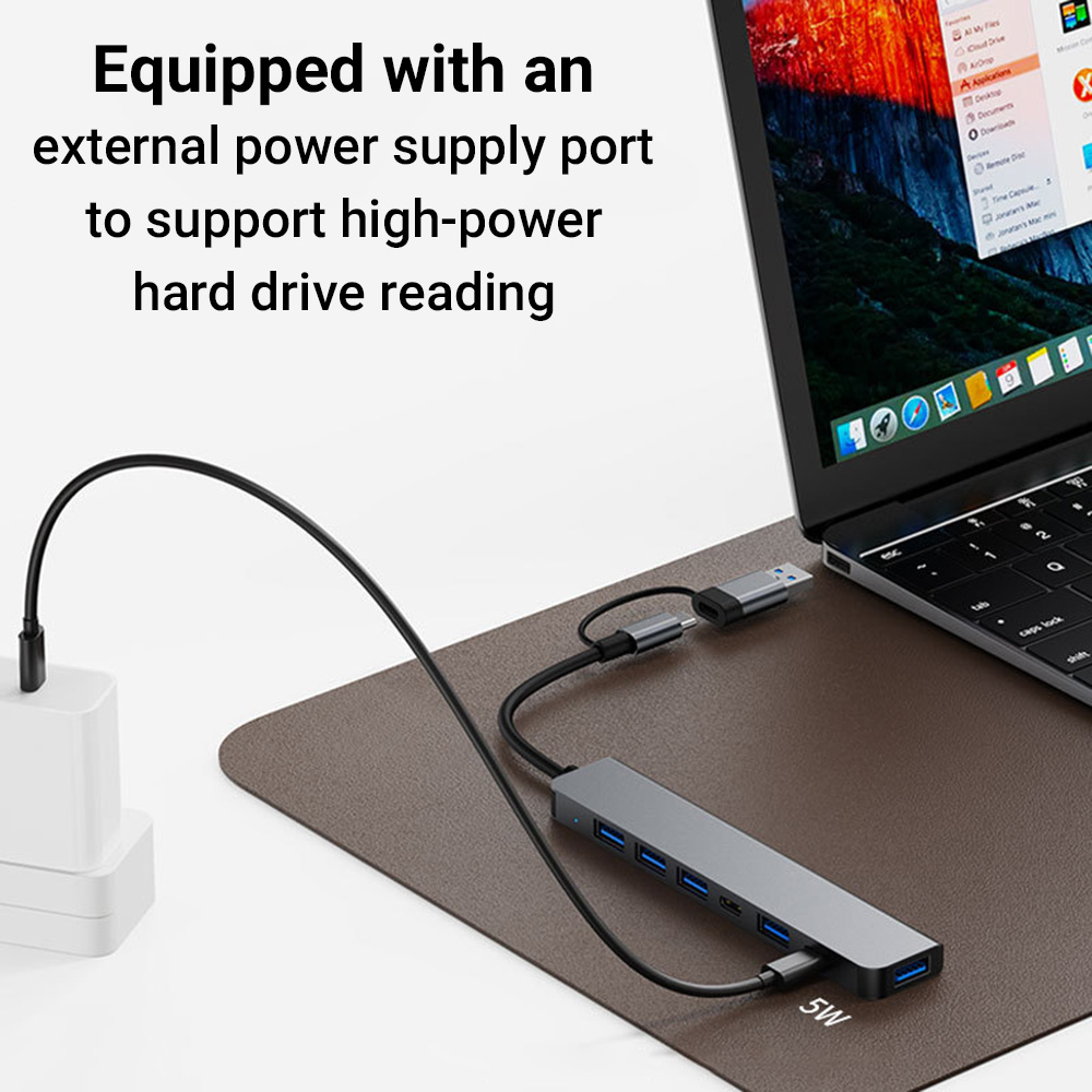 7-in-1 デュアルヘッド USB-C&USB ドッキング - Laptop Accessories That You Need のレビューと価格