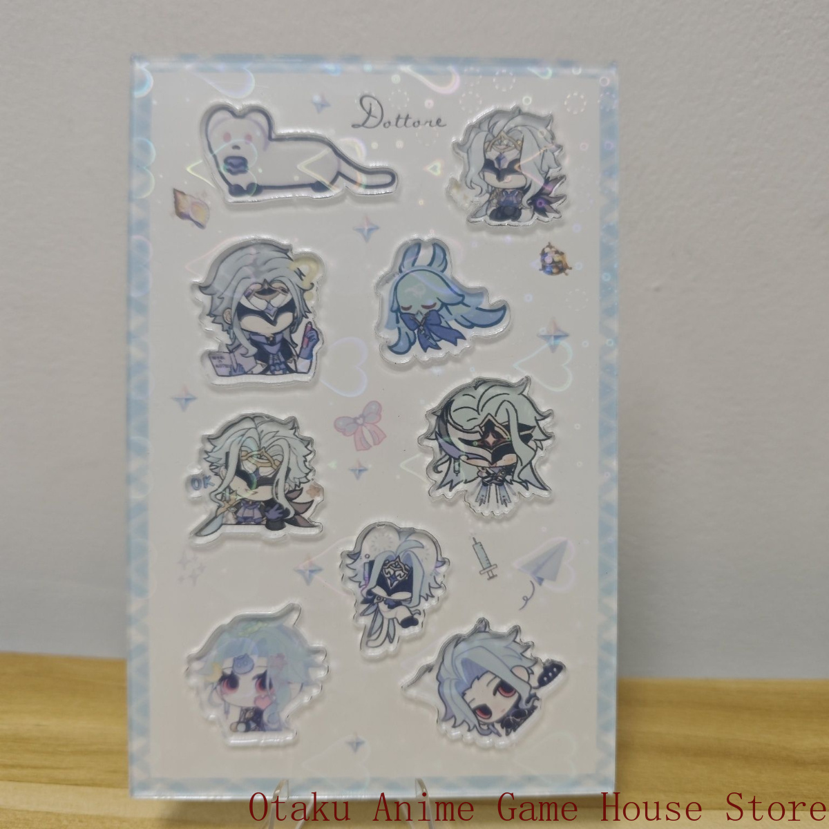 原神 パンタローネ・イル・ドットーレ アクリルステッカー i - Laptop Accessories Stickers のレビューと価格