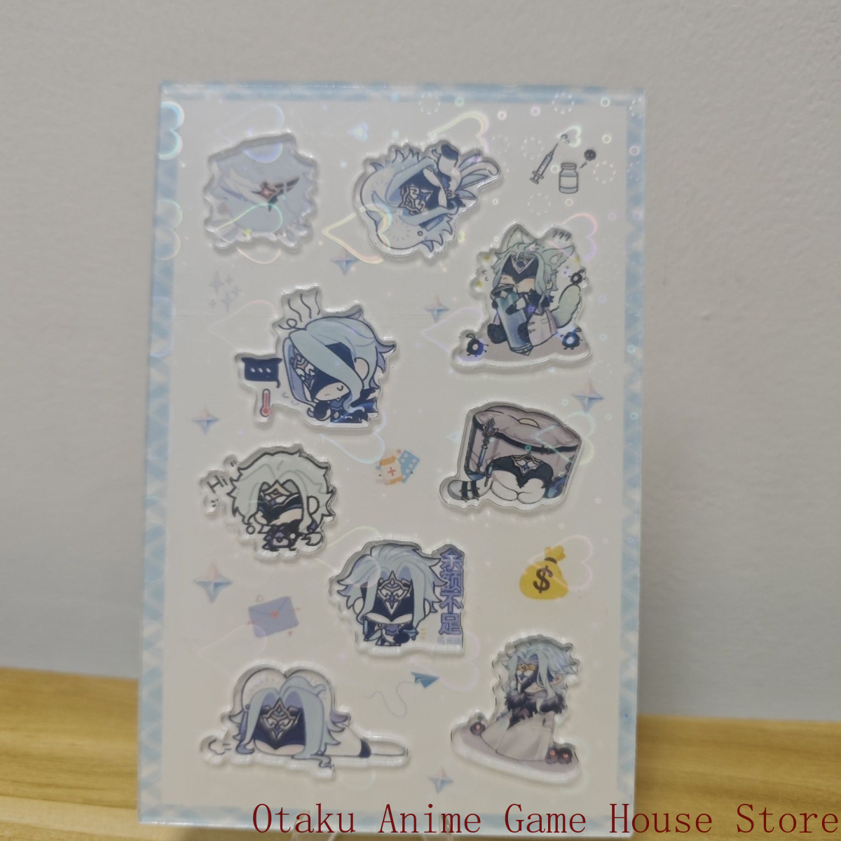 原神 パンタローネ・イル・ドットーレ アクリルステッカー i - Laptop Accessories Stickers のレビューと価格