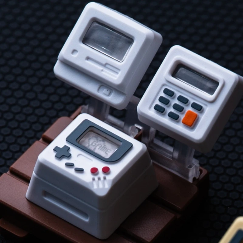 K-04 3-in-1 クリエイティブレトロ透明キーキャップ - Laptop Accessories Kit のレビューと価格