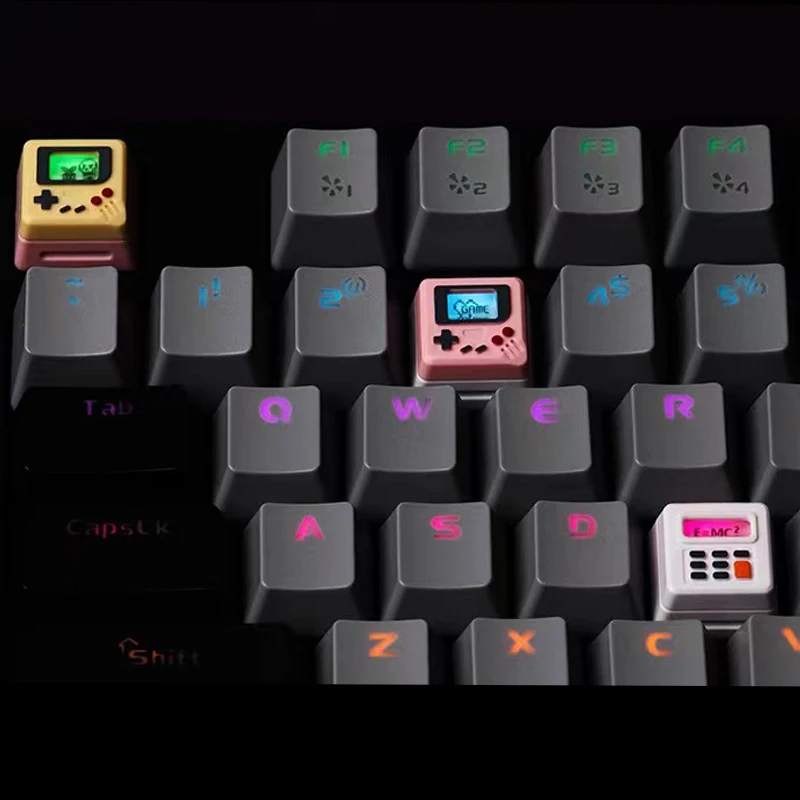 K-04 3-in-1 クリエイティブレトロ透明キーキャップ - Laptop Accessories Kit のレビューと価格