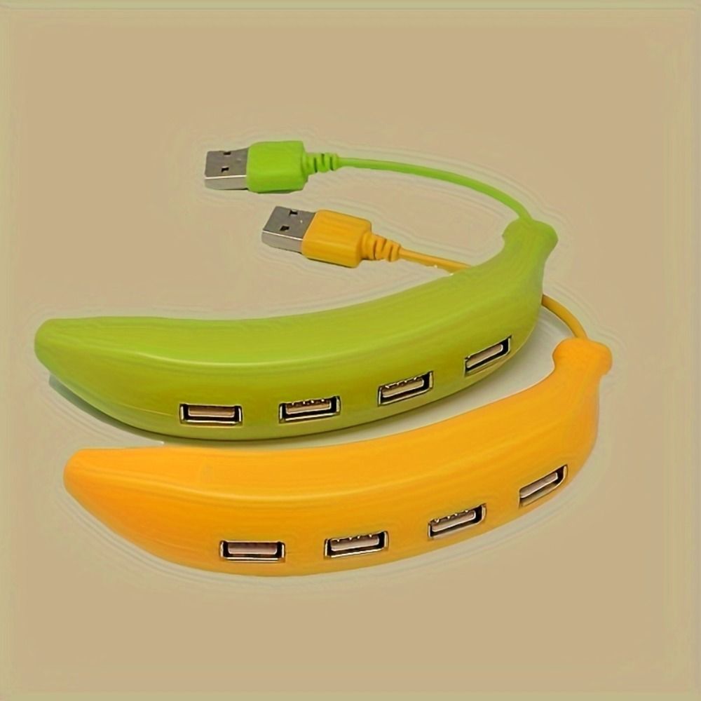ポータブルデザイン バナナ型USBハブ USB 3.0 4ポ - Laptop Accessories Hub のレビューと価格