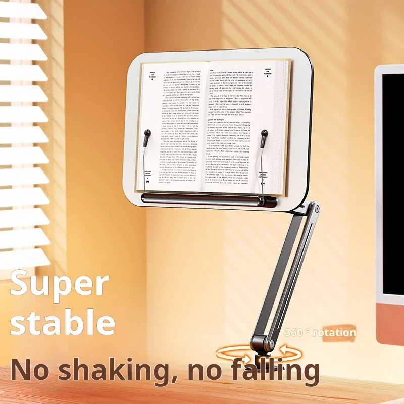 読書用の調整可能なブックスタンド、パッド付きホルダー、折りた - Laptop Related Accessories のレビューと価格