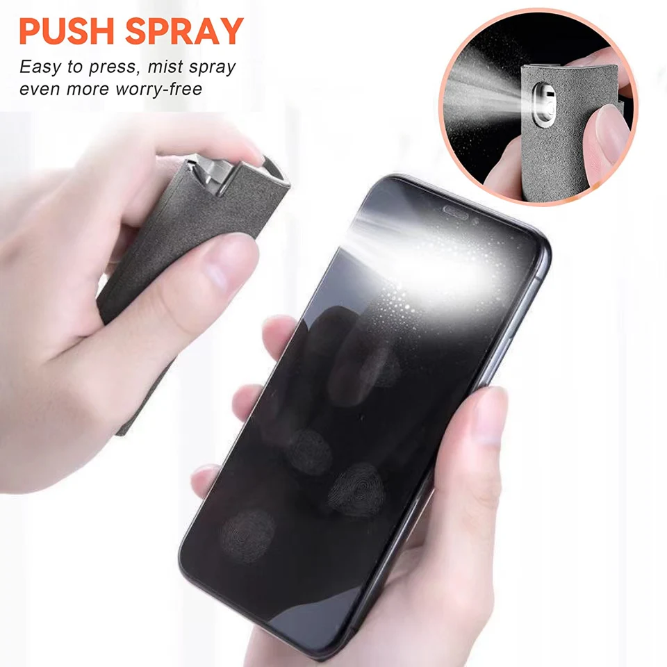 2 in 1 スクリーンクリーナースプレーボトル コンピュー - Laptop Accessories Kit のレビューと価格