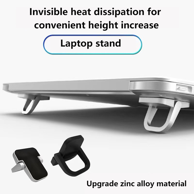 金属製ラップトップスタンド,折りたたみ式,見えない,ライザー - Laptop Stand Riser のレビューと価格