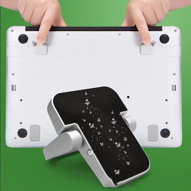 金属製ラップトップスタンド,折りたたみ式,見えない,ライザー - Laptop Stand Riser のレビューと価格
