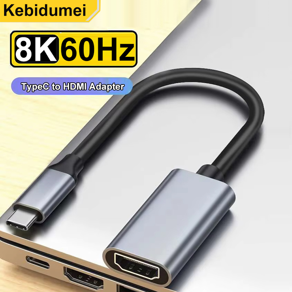 8K USB-C - HDMI変換アダプター 4K 120H - Laptop Accessories Hub のレビューと価格