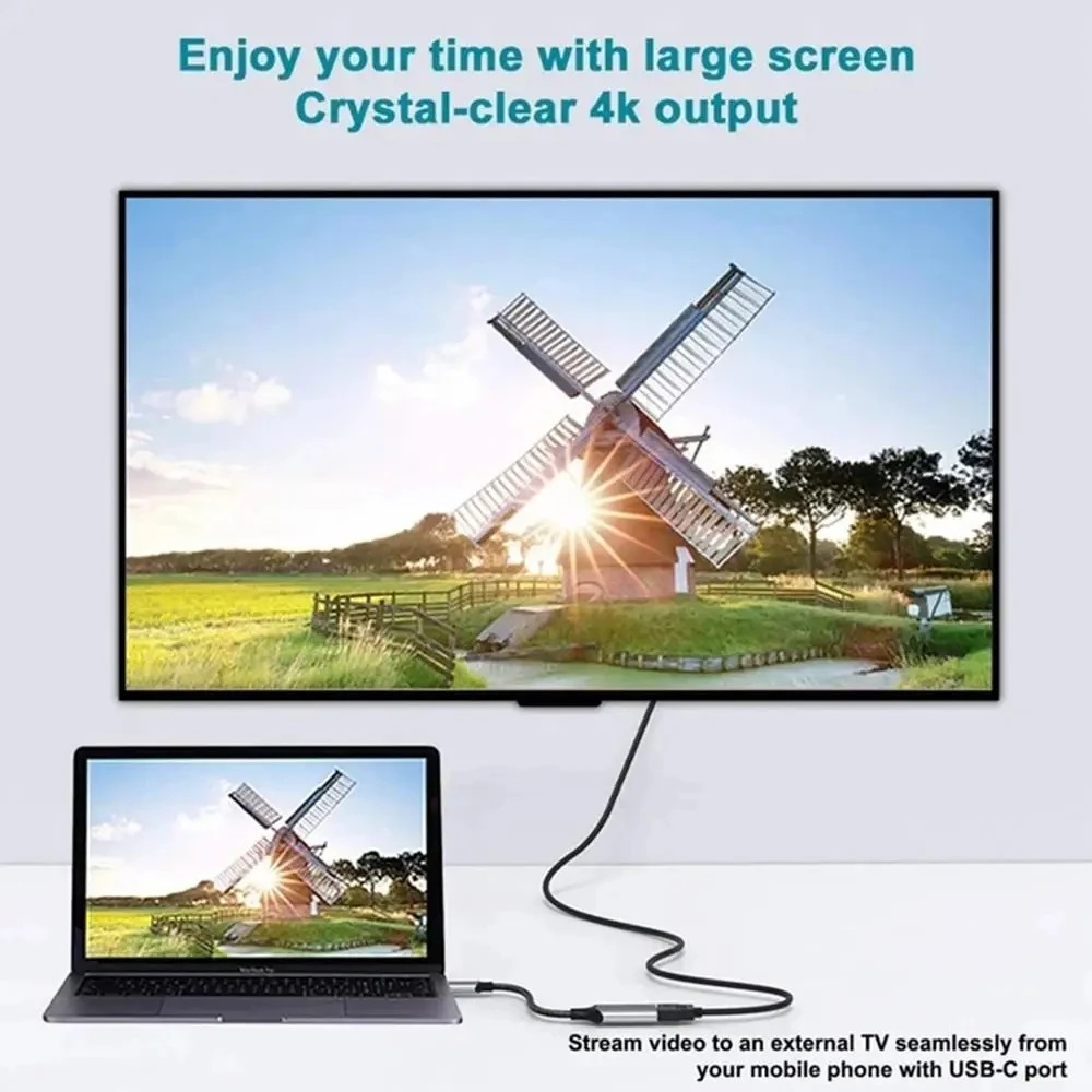 8K USB-C - HDMI変換アダプター 4K 120H - Laptop Accessories Hub のレビューと価格
