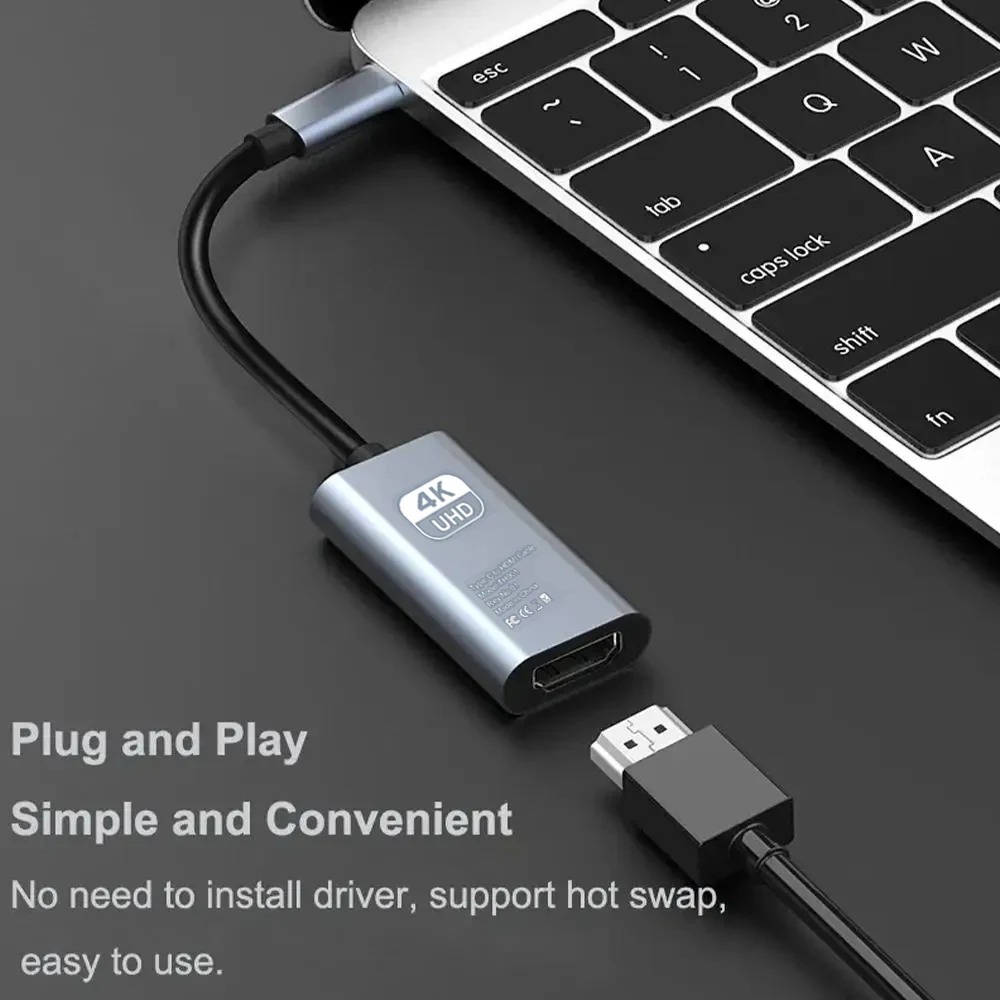 8K USB-C - HDMI変換アダプター 4K 120H - Laptop Accessories Hub のレビューと価格