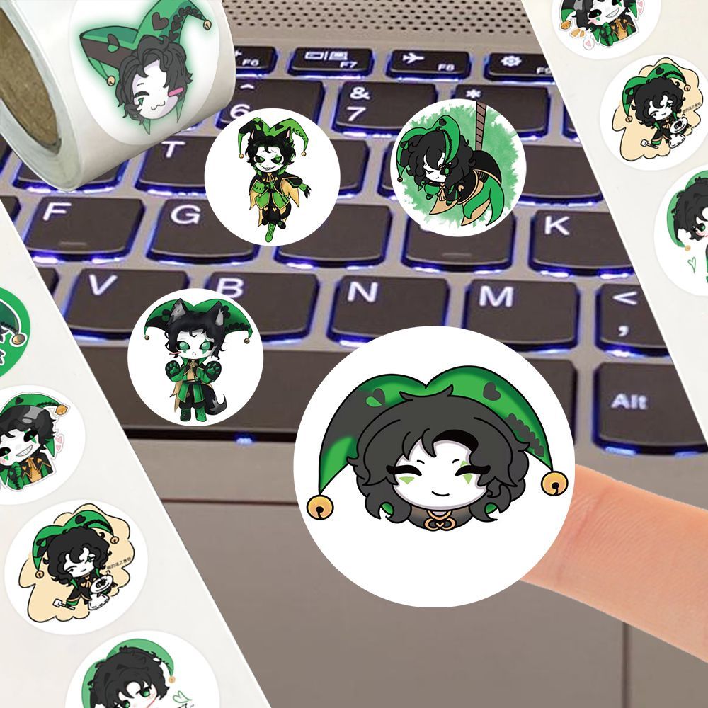 500枚/ロール アニメ ザ・フリーク・サーカス ‌   ハ - Laptop Related Accessories のレビューと価格