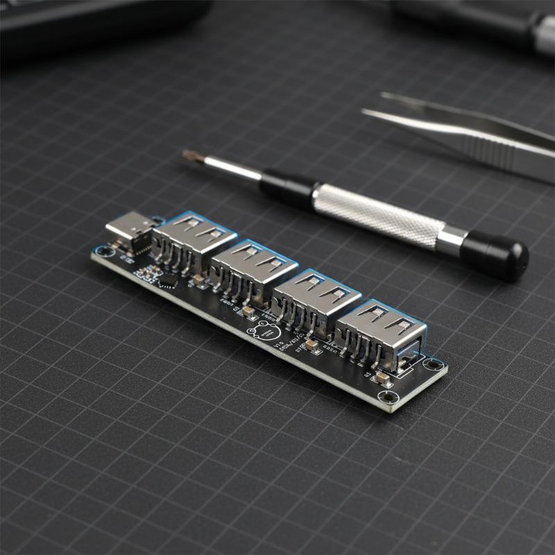 USB 2.0 ハブ 4 ポート アダプター CH334 モ - Laptop Accessories Hub のレビューと価格