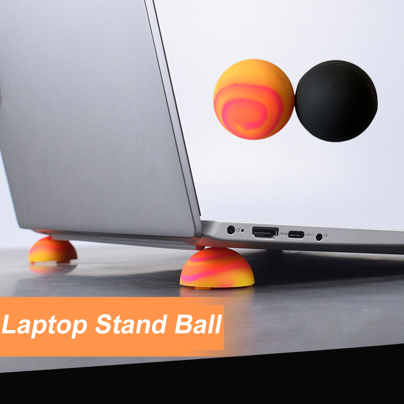ノートパソコン シリコンスタンド ボール 滑り止めパッド 足 - Laptop Stand Riser のレビューと価格